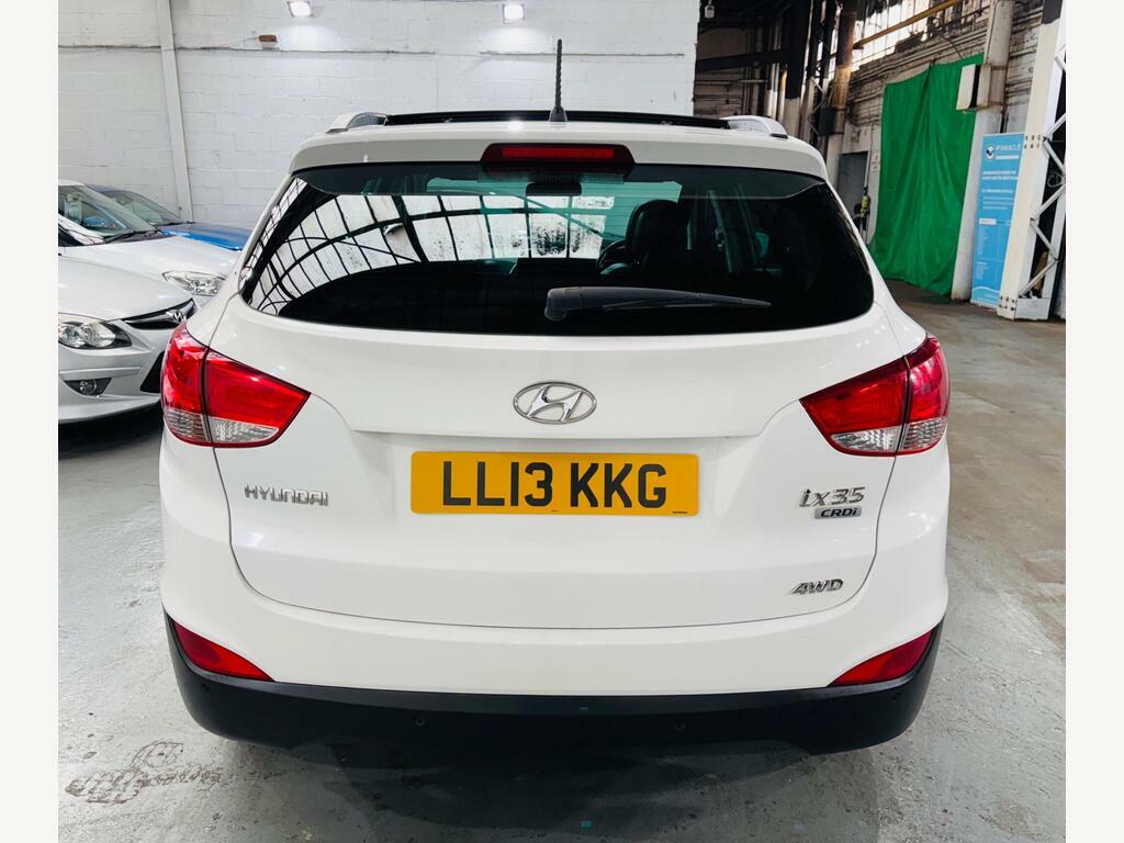 Hyundai Ix35 2.0 Crdi Premium 4Wd Euro 5 LL13KKG White #5
