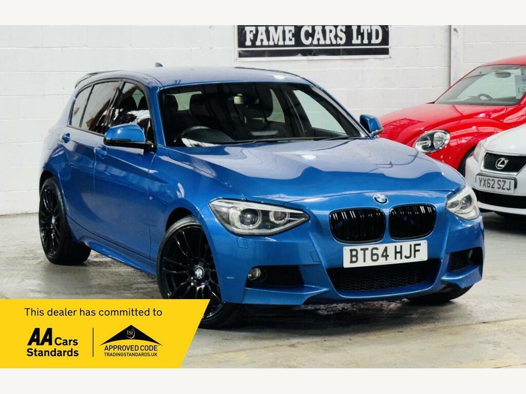 BMW 1 Series 2.0 120D M Sport Xdrive Euro 5 S S Blue