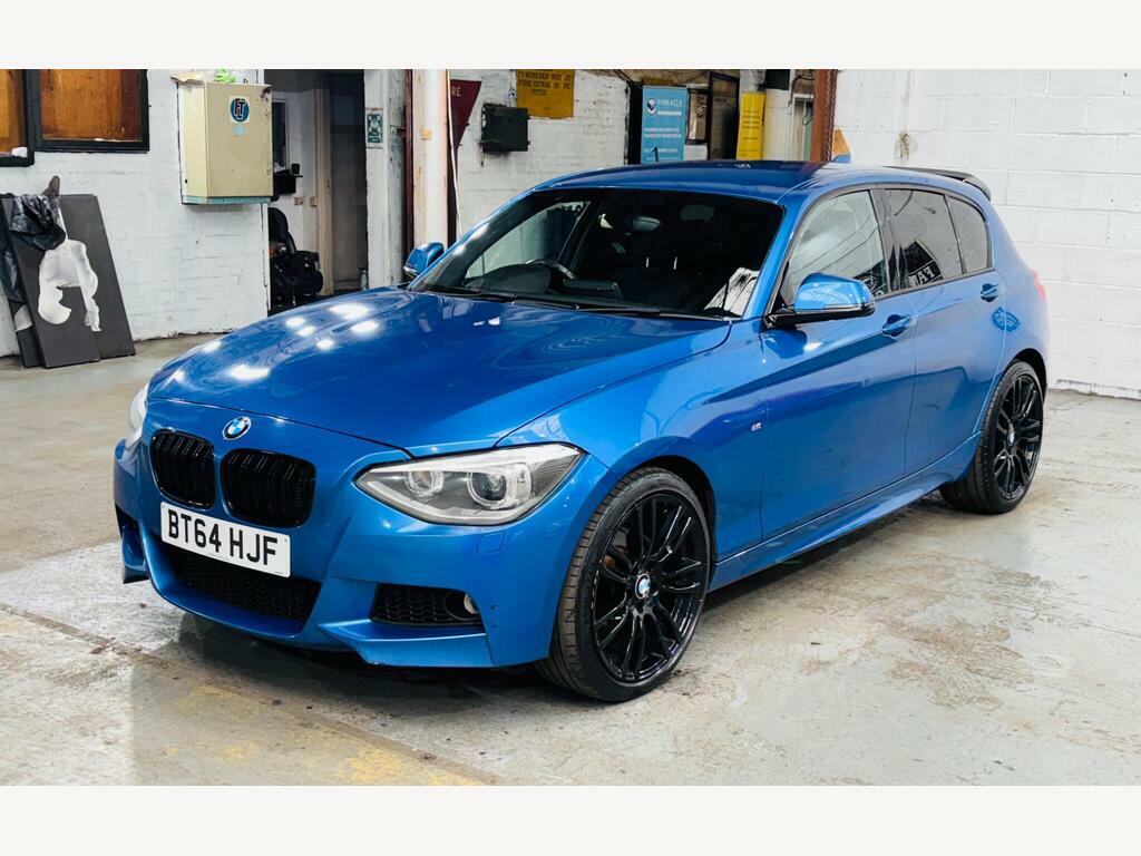 BMW 1 Series 2.0 120D M Sport Xdrive Euro 5 S S BT64HJF Blue #3