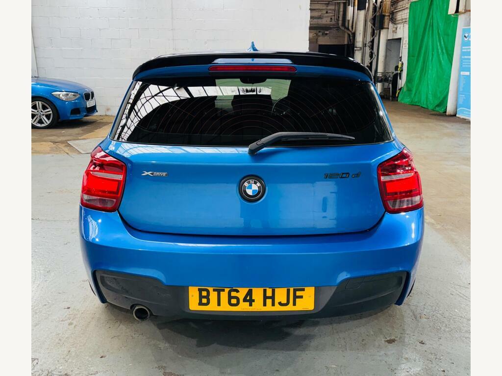 BMW 1 Series 2.0 120D M Sport Xdrive Euro 5 S S BT64HJF Blue #5