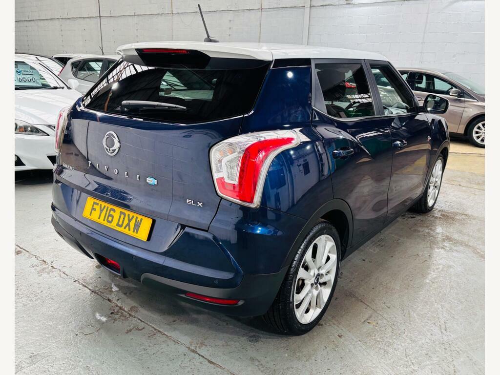 SsangYong Tivoli 1.6 E-xdi Elx 4Wd Euro 6 Blue #4