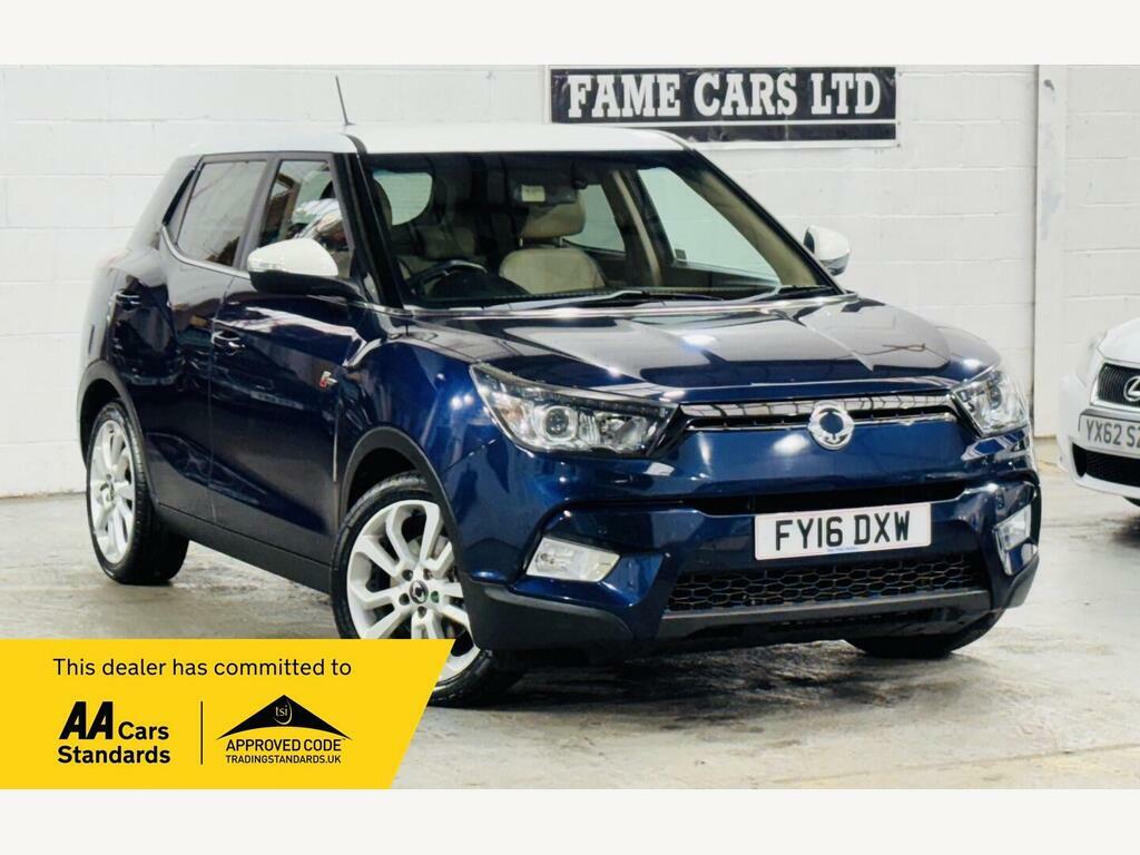 SsangYong Tivoli 1.6 E-xdi Elx 4Wd Euro 6 Blue