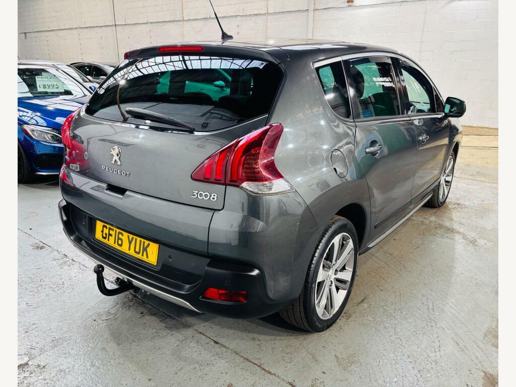 Peugeot 3008 1.6 Bluehdi Allure Eat Euro 6 S S GF16YUK Grey #4