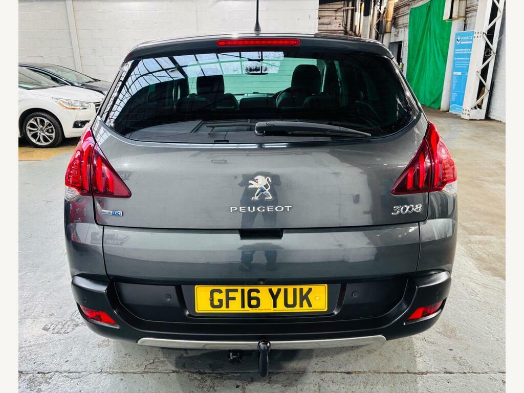 Peugeot 3008 1.6 Bluehdi Allure Eat Euro 6 S S GF16YUK Grey #5