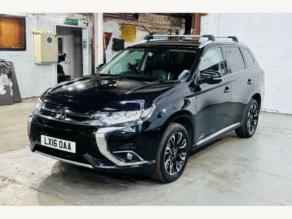 Mitsubishi Outlander 2.0H 12Kwh Gx3h Cvt 4Wd Euro 6 S S LX16OAA Black #3