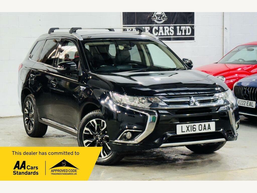 Mitsubishi Outlander 2.0H 12Kwh Gx3h Cvt 4Wd Euro 6 S S Black