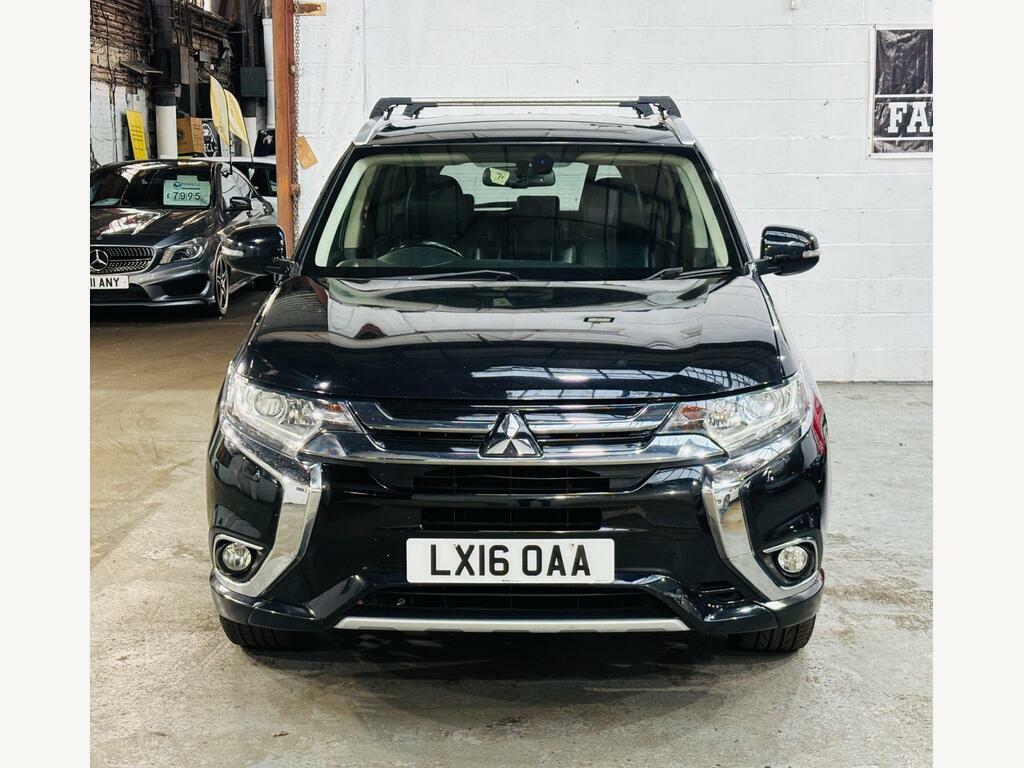 Mitsubishi Outlander 2.0H 12Kwh Gx3h Cvt 4Wd Euro 6 S S LX16OAA Black #2