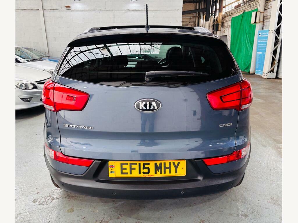 Kia Sportage 2.0 Crdi Kx-2 Awd Euro 5 EF15MHY Blue #5