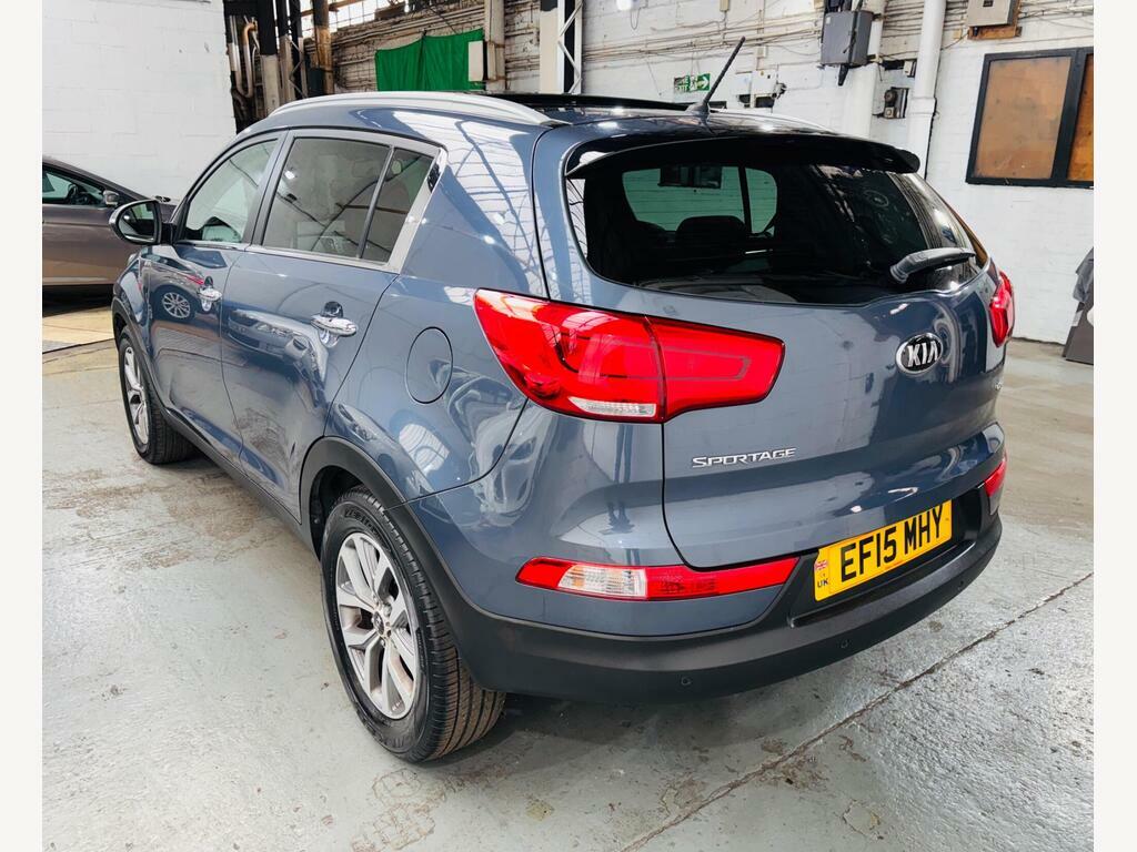 Kia Sportage 2.0 Crdi Kx-2 Awd Euro 5 EF15MHY Blue #6