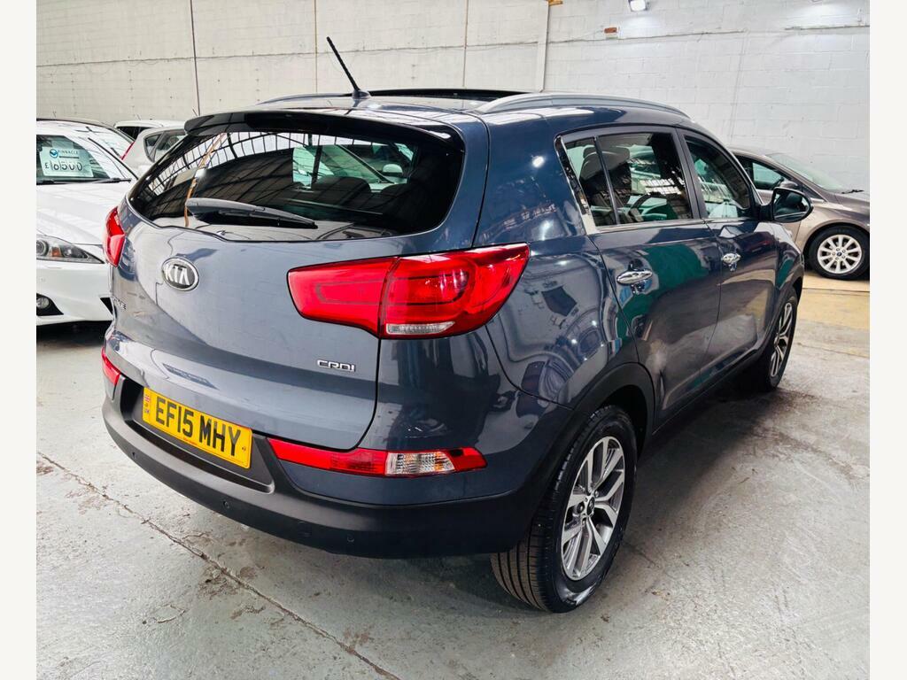 Kia Sportage 2.0 Crdi Kx-2 Awd Euro 5 EF15MHY Blue #4