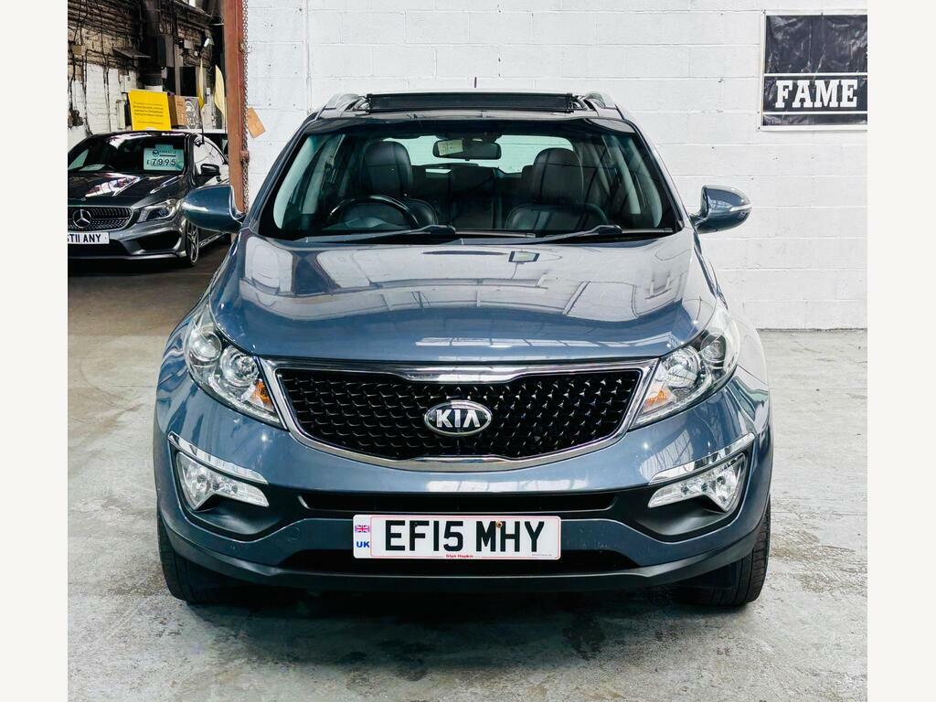 Kia Sportage 2.0 Crdi Kx-2 Awd Euro 5 EF15MHY Blue #2