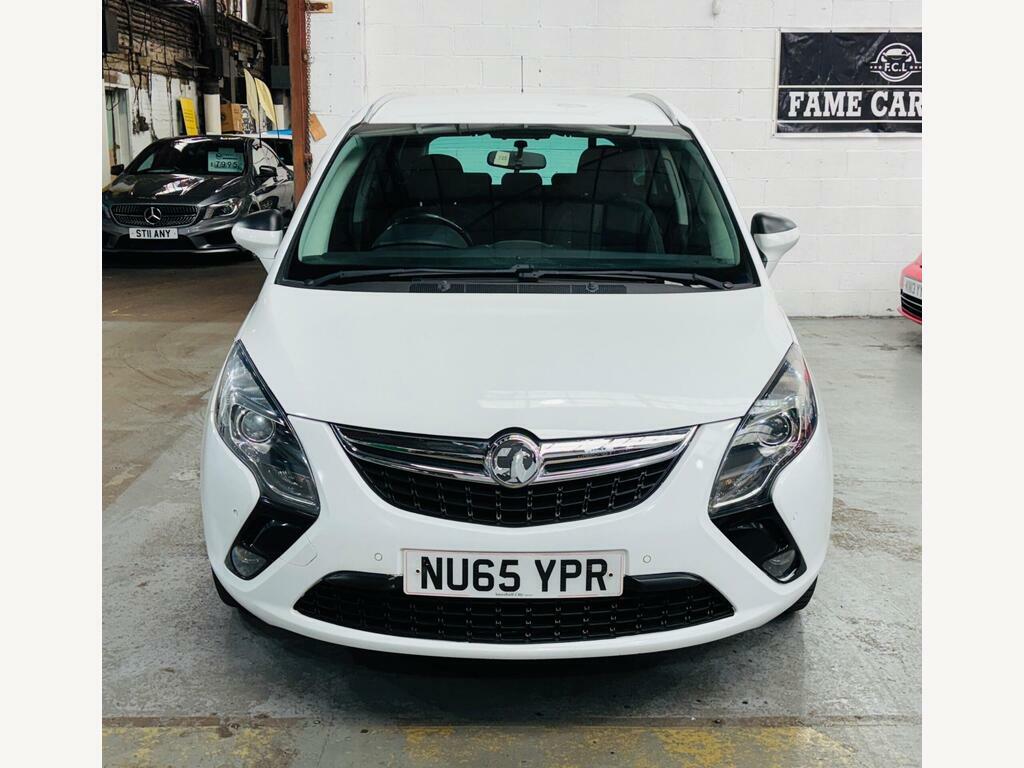 Vauxhall Zafira Tourer 1.4I Turbo Sri Euro 6 NU65YPR White #2