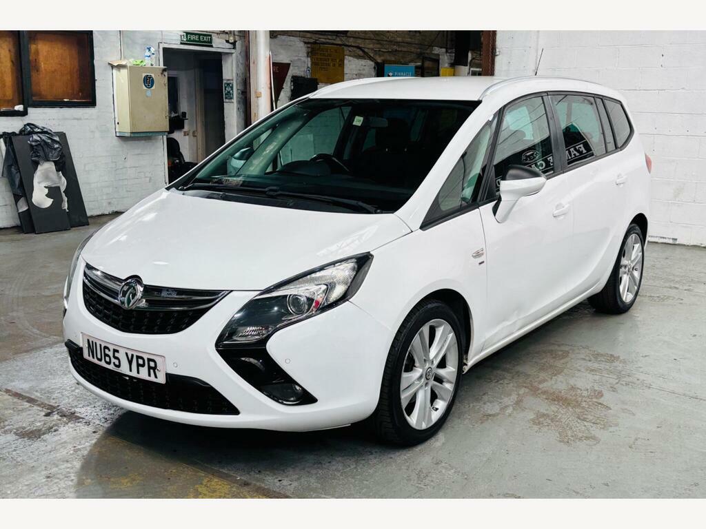 Vauxhall Zafira Tourer 1.4I Turbo Sri Euro 6 NU65YPR White #3