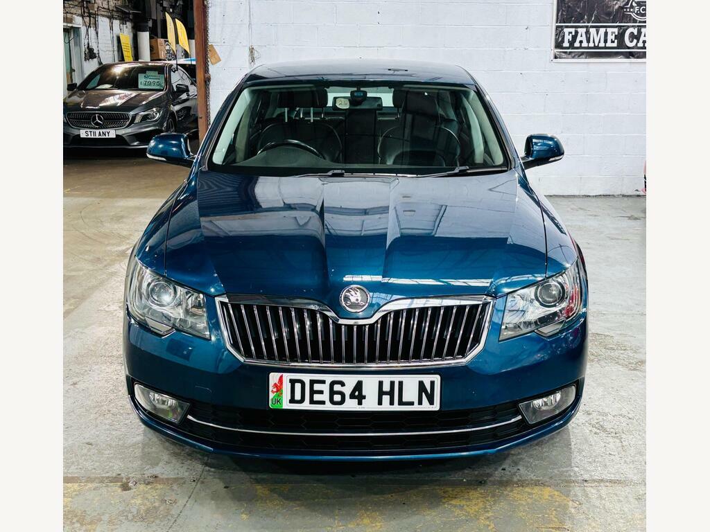 Skoda Superb 2.0 Tdi Elegance Dsg Euro 5 S S DE64HLN Blue #2
