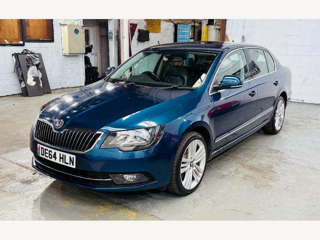 Skoda Superb 2.0 Tdi Elegance Dsg Euro 5 S S DE64HLN Blue #3