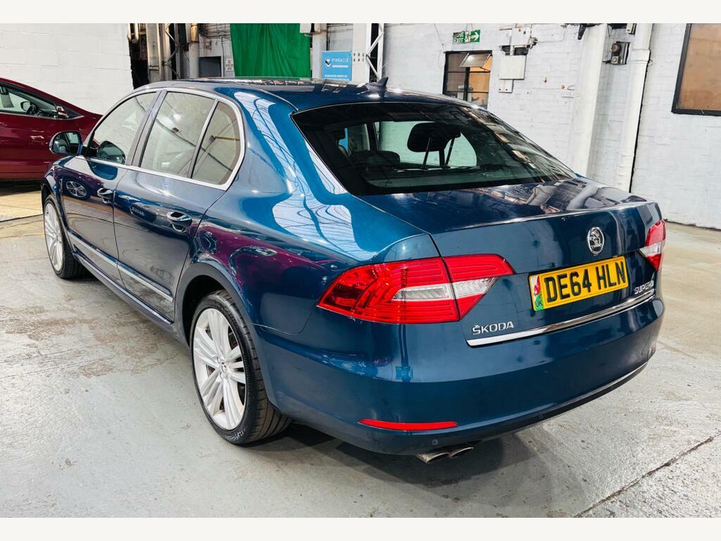 Skoda Superb 2.0 Tdi Elegance Dsg Euro 5 S S DE64HLN Blue #6