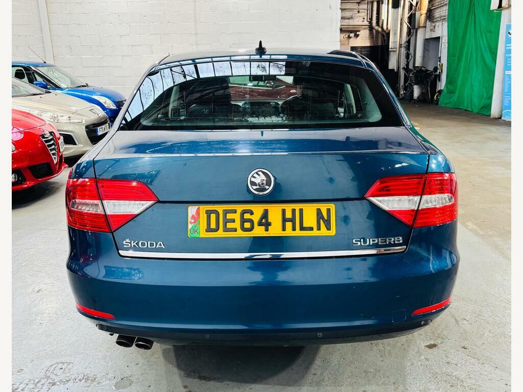 Skoda Superb 2.0 Tdi Elegance Dsg Euro 5 S S DE64HLN Blue #5