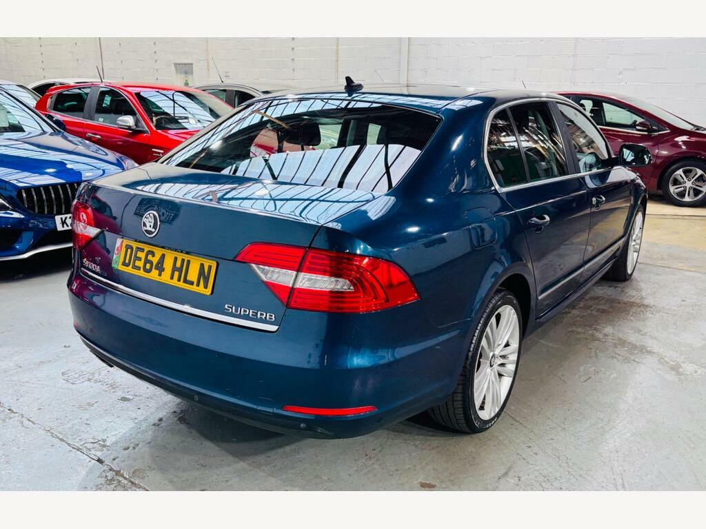 Skoda Superb 2.0 Tdi Elegance Dsg Euro 5 S S DE64HLN Blue #4