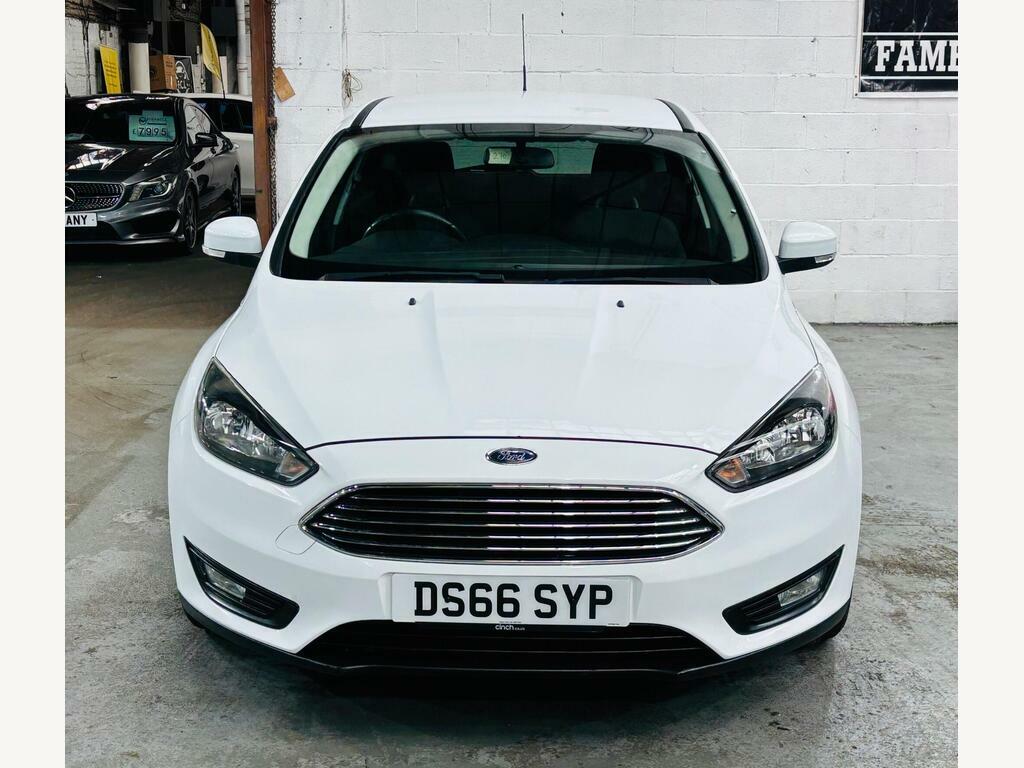 Ford Focus 1.0T Ecoboost Zetec Euro 6 S S DS66SYP White #2