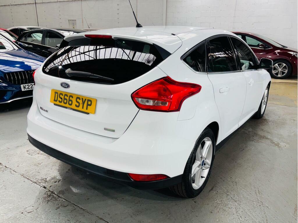 Ford Focus 1.0T Ecoboost Zetec Euro 6 S S DS66SYP White #4