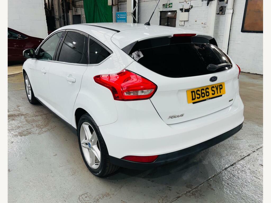 Ford Focus 1.0T Ecoboost Zetec Euro 6 S S DS66SYP White #6