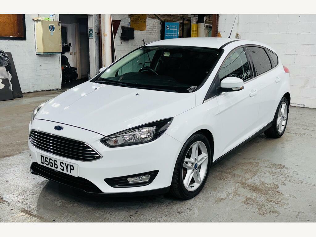 Ford Focus 1.0T Ecoboost Zetec Euro 6 S S DS66SYP White #3