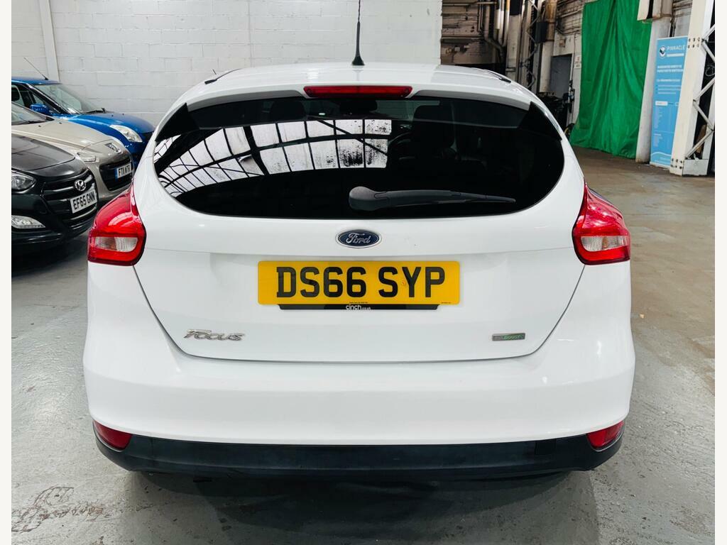 Ford Focus 1.0T Ecoboost Zetec Euro 6 S S DS66SYP White #5