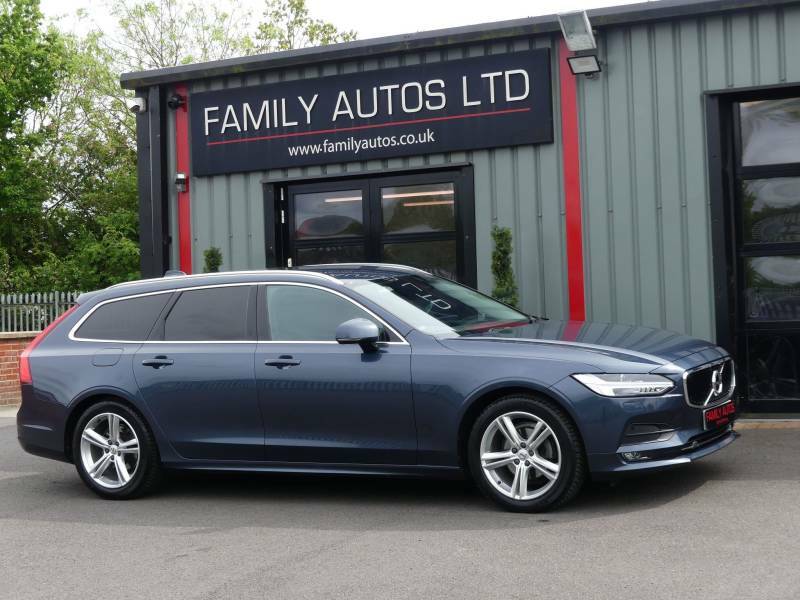 Volvo V90 2.0 T4 Momentum Plus Geartronic - 2019 69 CV69HPU Blue #5