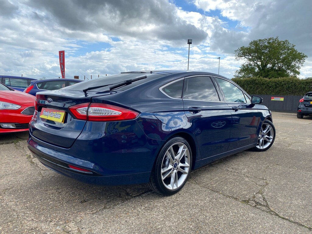 Ford Mondeo Hatchback 2.0 Tdci Titanium 201565 YR65DJU Blue #5