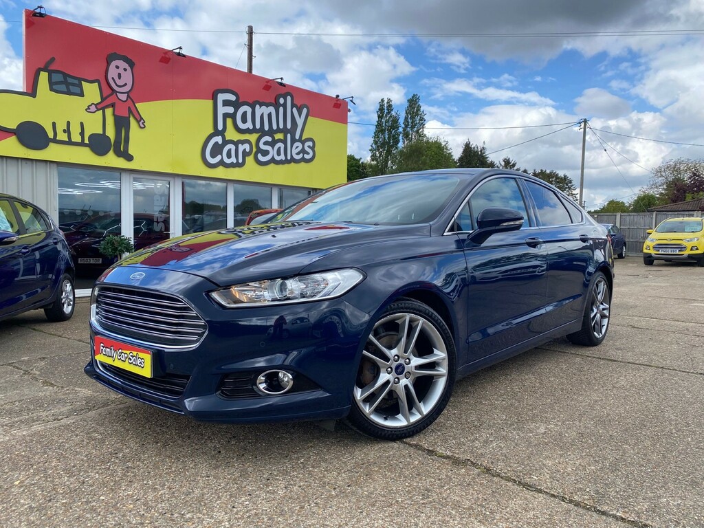 Ford Mondeo Hatchback 2.0 Tdci Titanium 201565 Blue