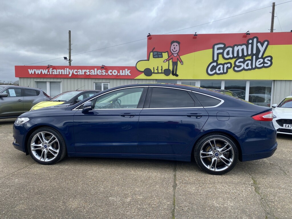 Ford Mondeo Hatchback 2.0 Tdci Titanium 201565 YR65DJU Blue #3