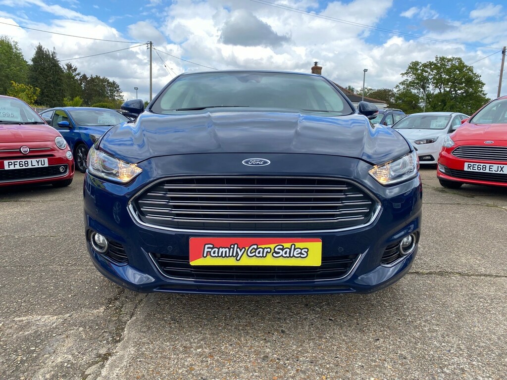 Ford Mondeo Hatchback 2.0 Tdci Titanium 201565 YR65DJU Blue #4