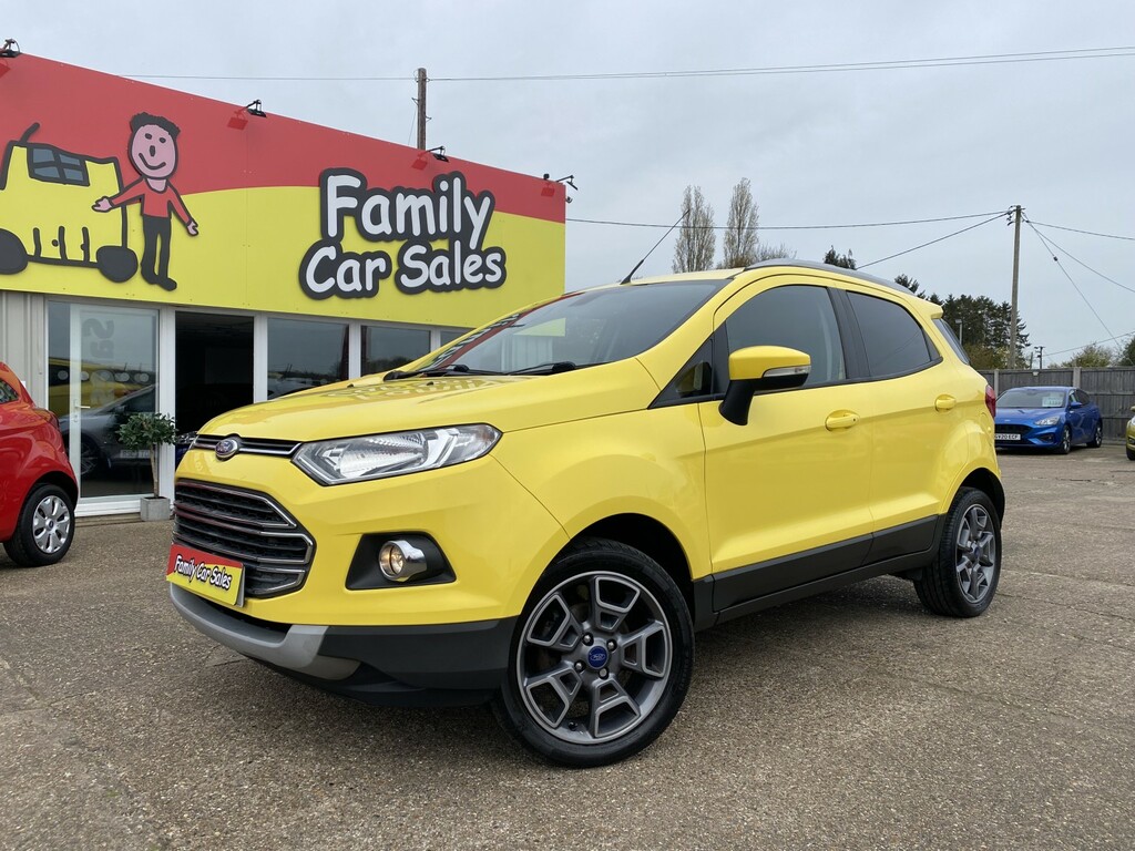 Ford Ecosport Suv 1.5 Tdci Titanium 201666 Yellow