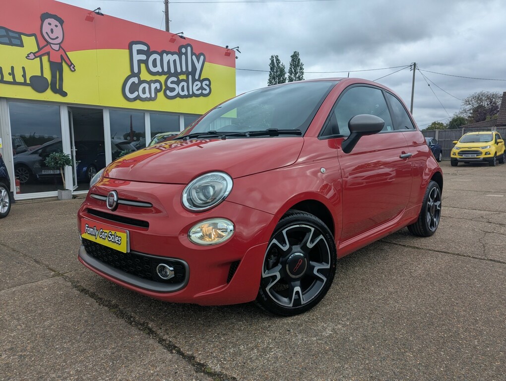 Fiat 500 Hatchback 1.2 1.2 69Hp S 201868 Red