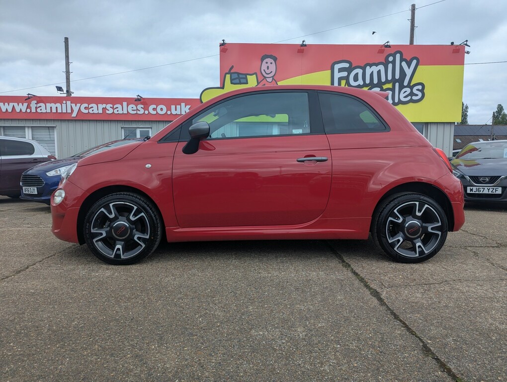 Fiat 500 Hatchback 1.2 1.2 69Hp S 201868 PF68LYU Red #2