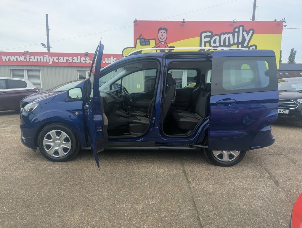 Ford Tourneo Courier Mpv 1.5 Tdci Zetec 201919 Blue #3