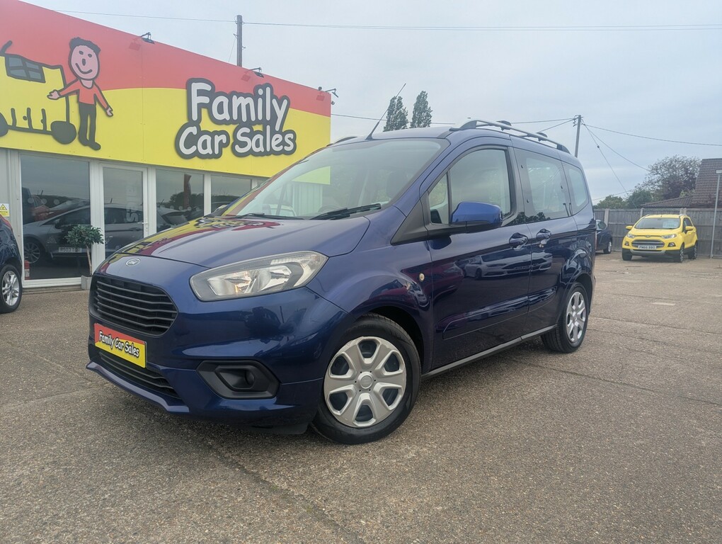 Ford Tourneo Courier Mpv 1.5 Tdci Zetec 201919 Blue