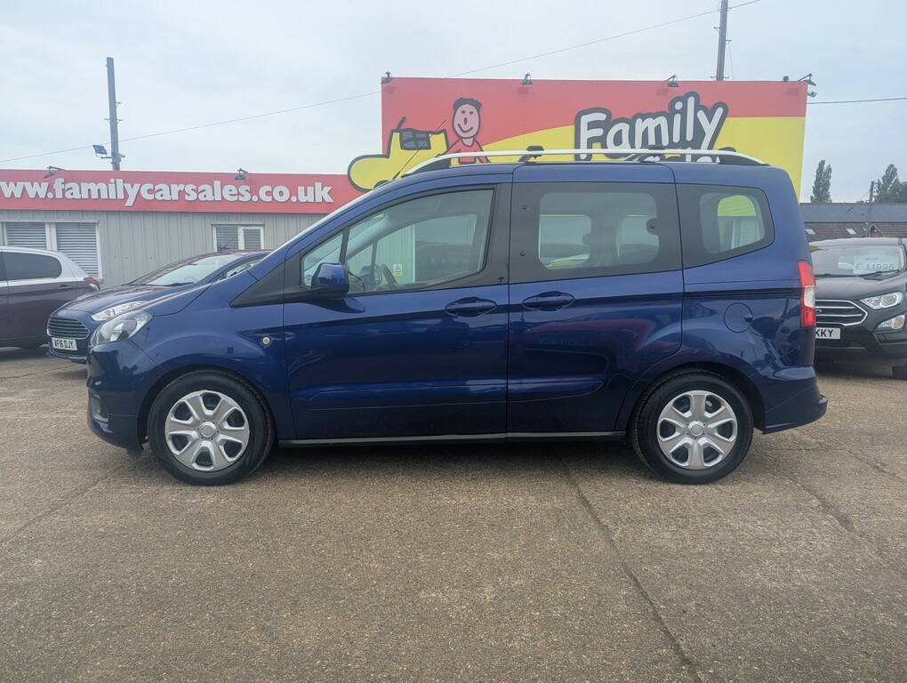 Ford Tourneo Courier Mpv 1.5 Tdci Zetec 201919 Blue #2