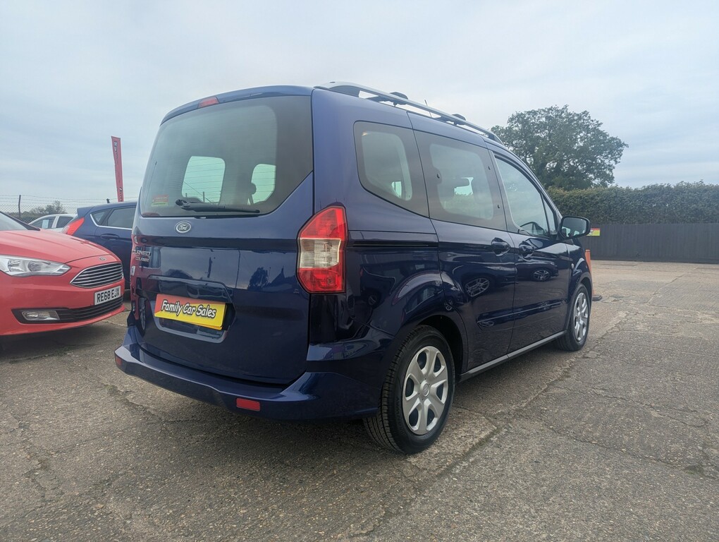 Ford Tourneo Courier Mpv 1.5 Tdci Zetec 201919 Blue #4