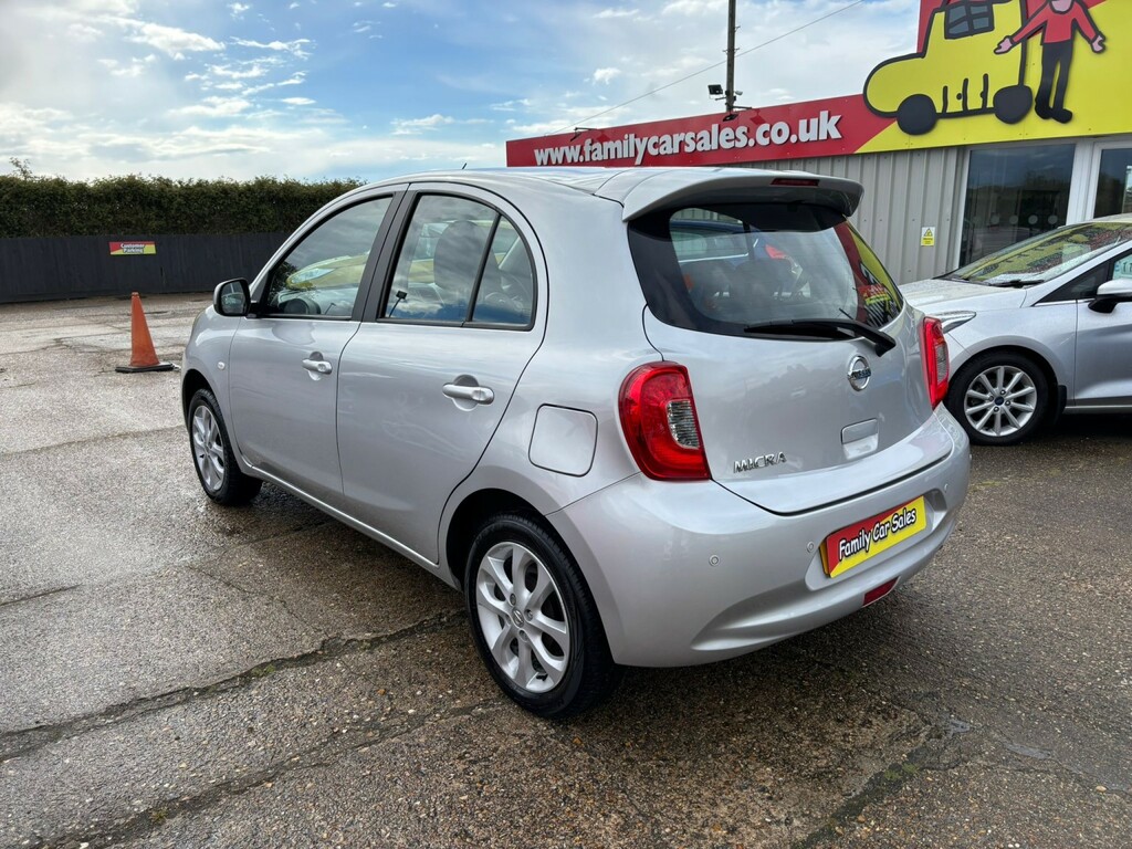 Nissan Micra Hatchback 1.2 Acenta 201414 Silver #3