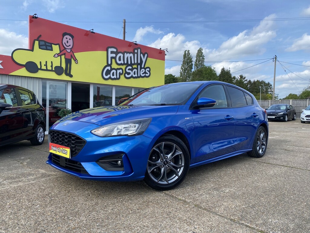 Ford Focus Hatchback 1.0 T Ecoboost St-line 202020 Blue