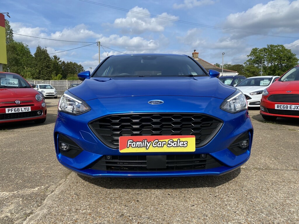 Ford Focus Hatchback 1.0 T Ecoboost St-line 202020 EO20OKE Blue #4