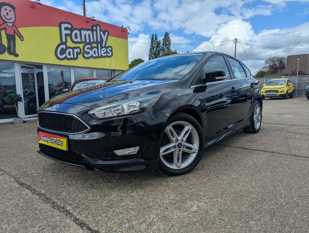 Ford Focus Hatchback 1.5 Tdci Zetec S 201616 Black