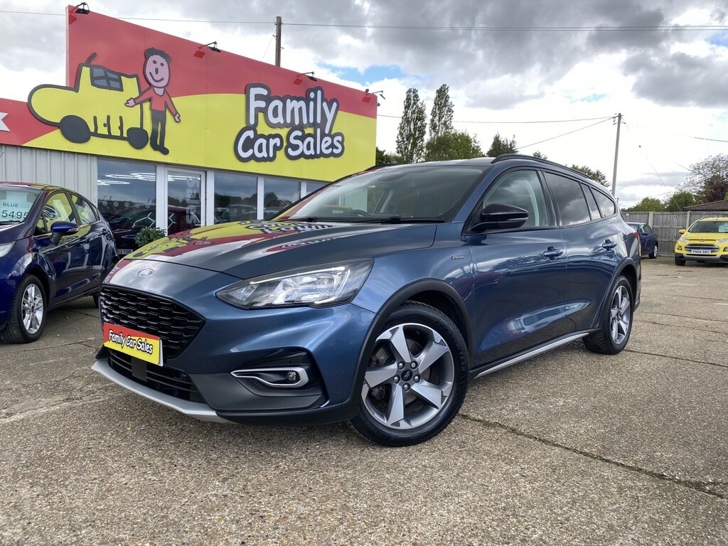 Ford Focus Estate 1.0 T Ecoboost Active 202020 Blue