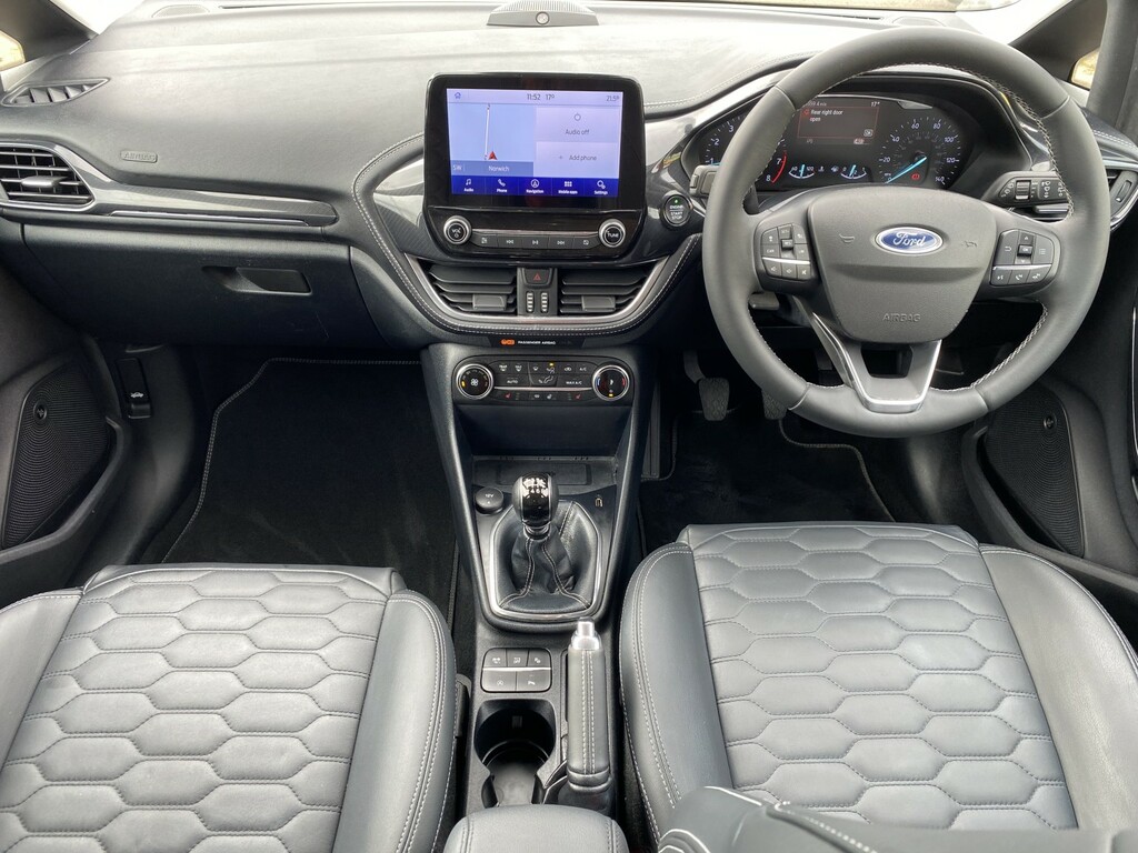 Ford Fiesta Hatchback 1.0 Fiesta Vignale Edition 1.0L E OV21JBO Silver #2