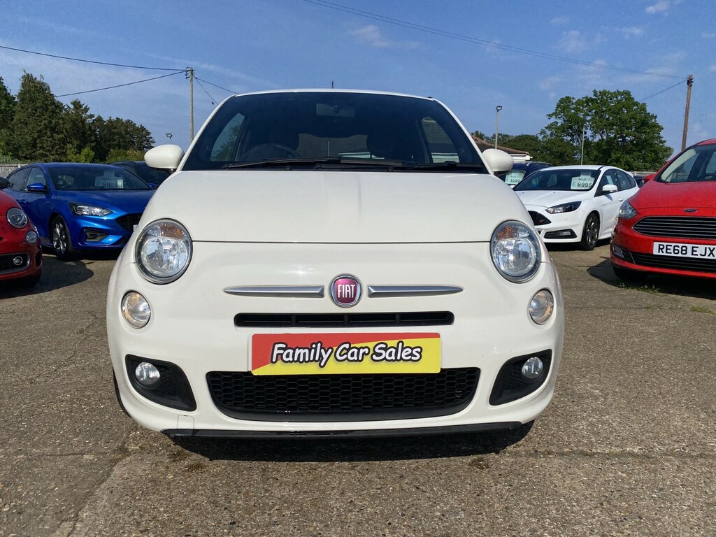 Fiat 500 Hatchback 1.2 500 1.2 69Hp S 201565 EJ65HFL White #5