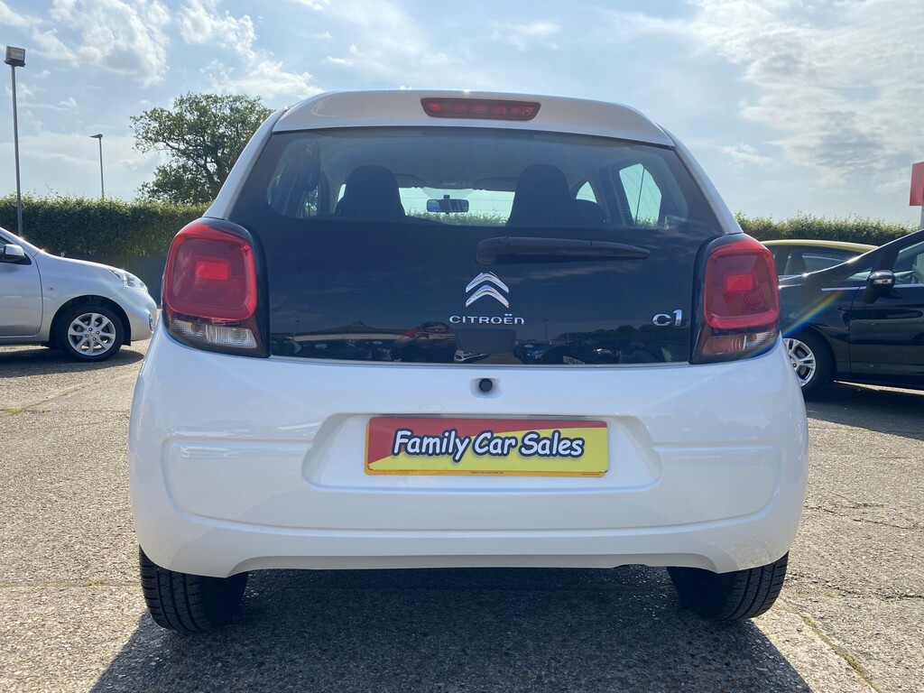 Citroen C1 Hatchback 1.0 Vti Feel 201616 White #6