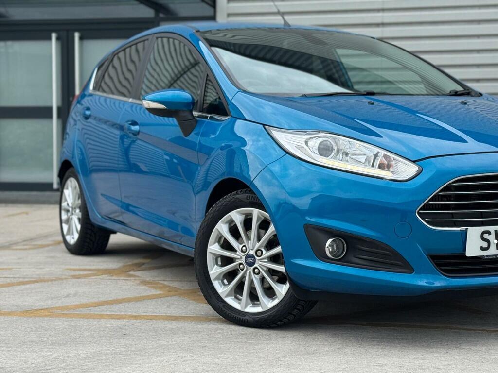 Ford Fiesta Hatchback 1.0T Ecoboost Titanium X Euro 6 Ss SV17UFG Blue #3