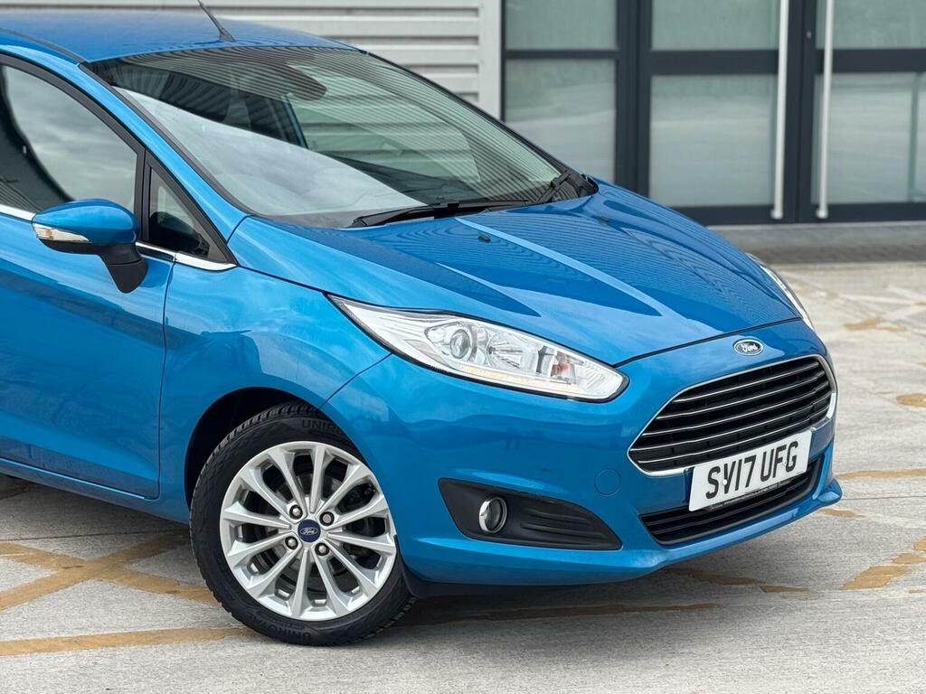 Ford Fiesta Hatchback 1.0T Ecoboost Titanium X Euro 6 Ss SV17UFG Blue #2