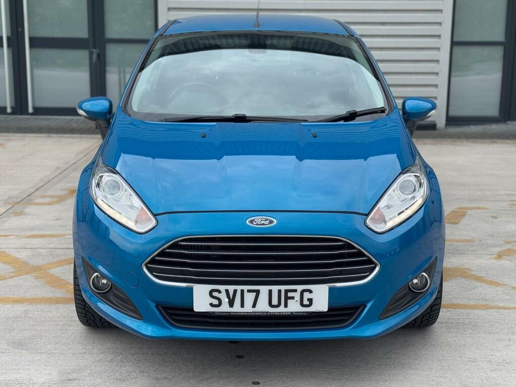 Ford Fiesta Hatchback 1.0T Ecoboost Titanium X Euro 6 Ss SV17UFG Blue #6